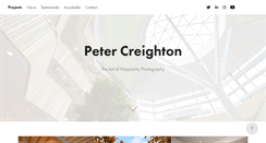 Desktop Screenshot of petercreighton.com