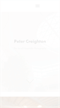Mobile Screenshot of petercreighton.com
